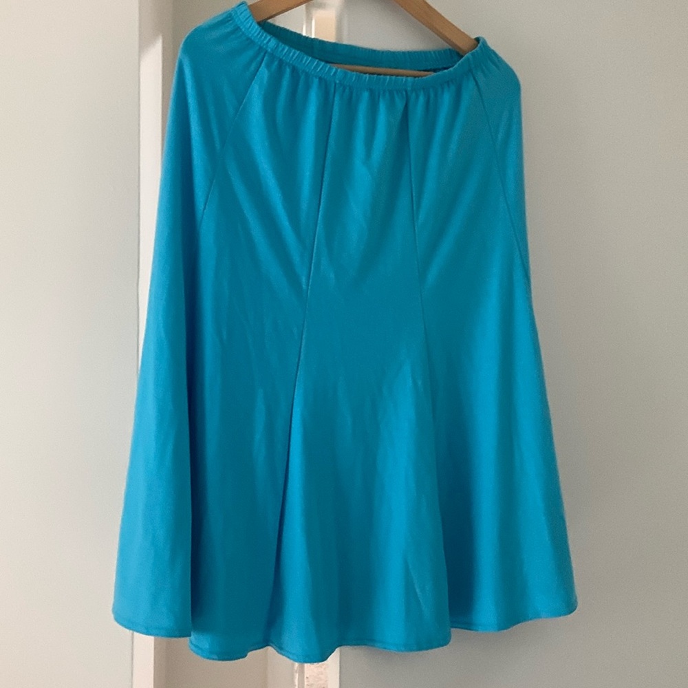 Women skirt blue colour